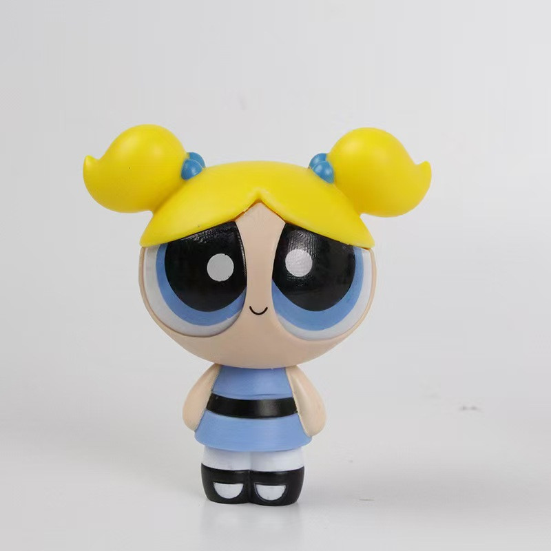 Powerpuff Girls PVC Figure Set - огляд і ціна Model Kit Anime Girl