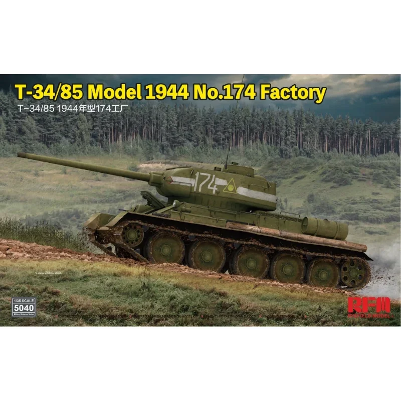 Ryefield assembly model RM-504 - огляд і ціна Paint Model Kit