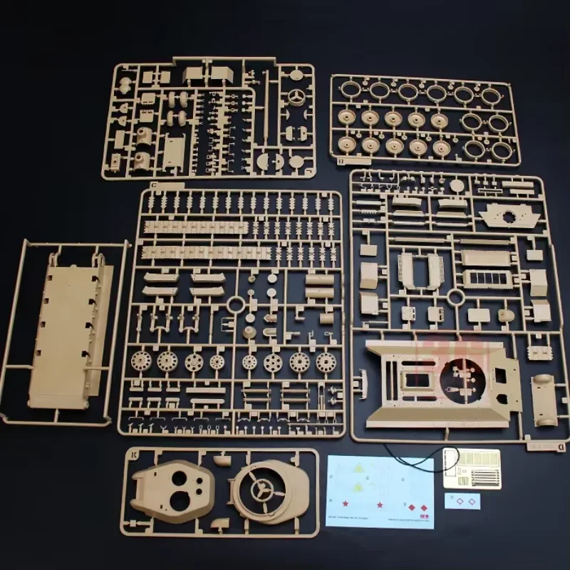Ryefield assembly model RM-504 - огляд і ціна Paint Model Kit