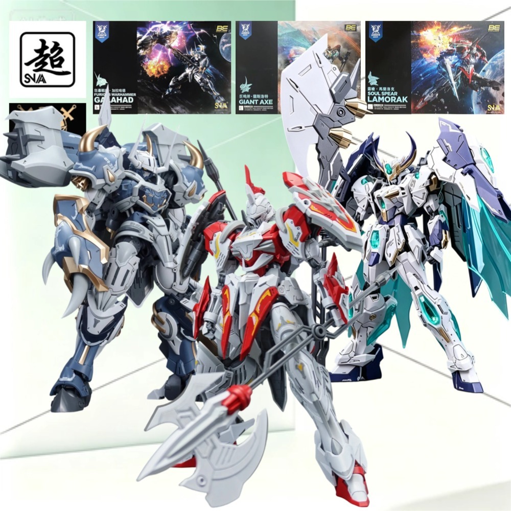 SNAA Round Table Knight 3-in-1 - огляд і ціна Model Kit Lancelot