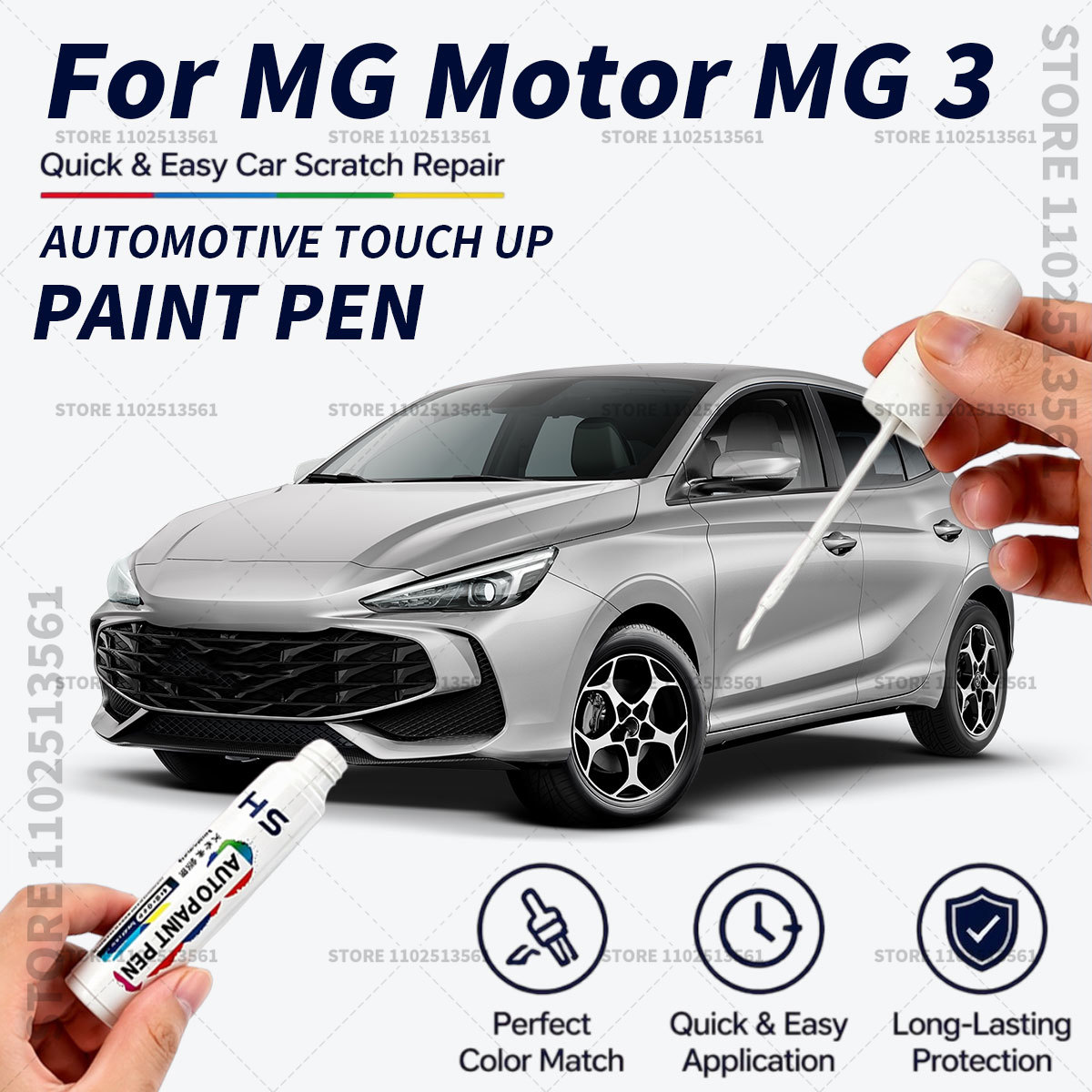 For 2011-2026 MG Motor MG 3 To - огляд і ціна Paint Model Kit