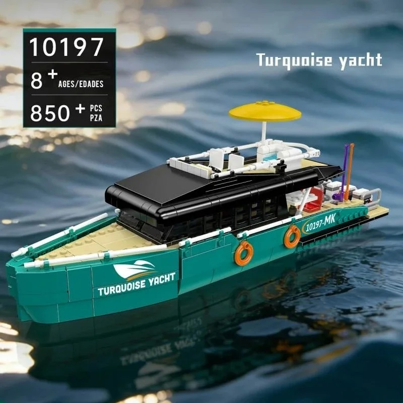 Turquoise Luxury Yachts Buildi - огляд і ціна Model Kit Yacht