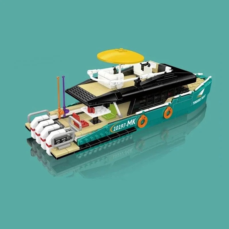 Turquoise Luxury Yachts Buildi - огляд і ціна Model Kit Yacht