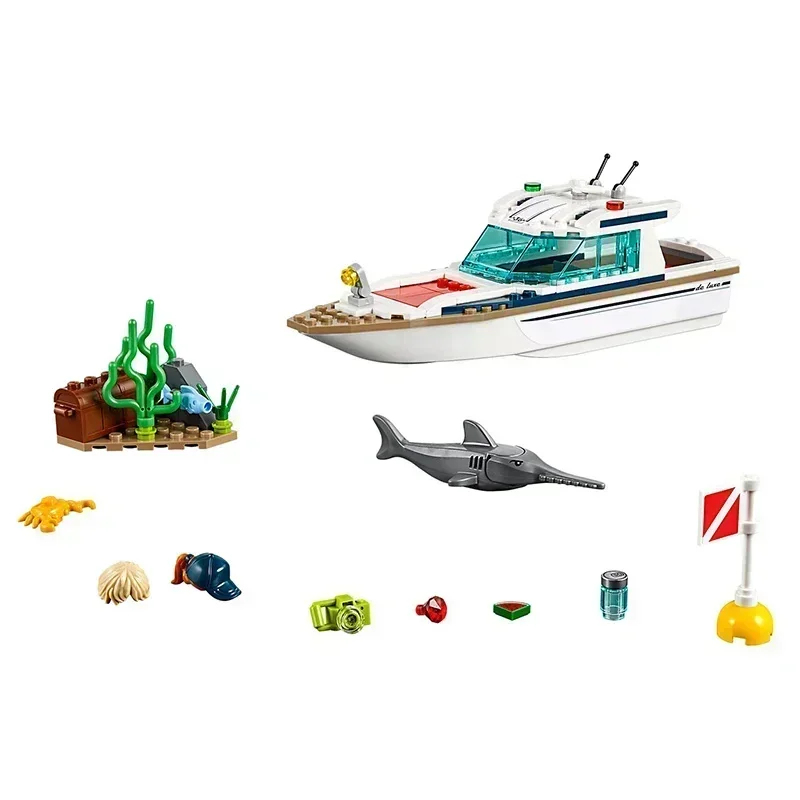 City Series 60221 Sunshine Div - огляд і ціна Model Kit Yacht
