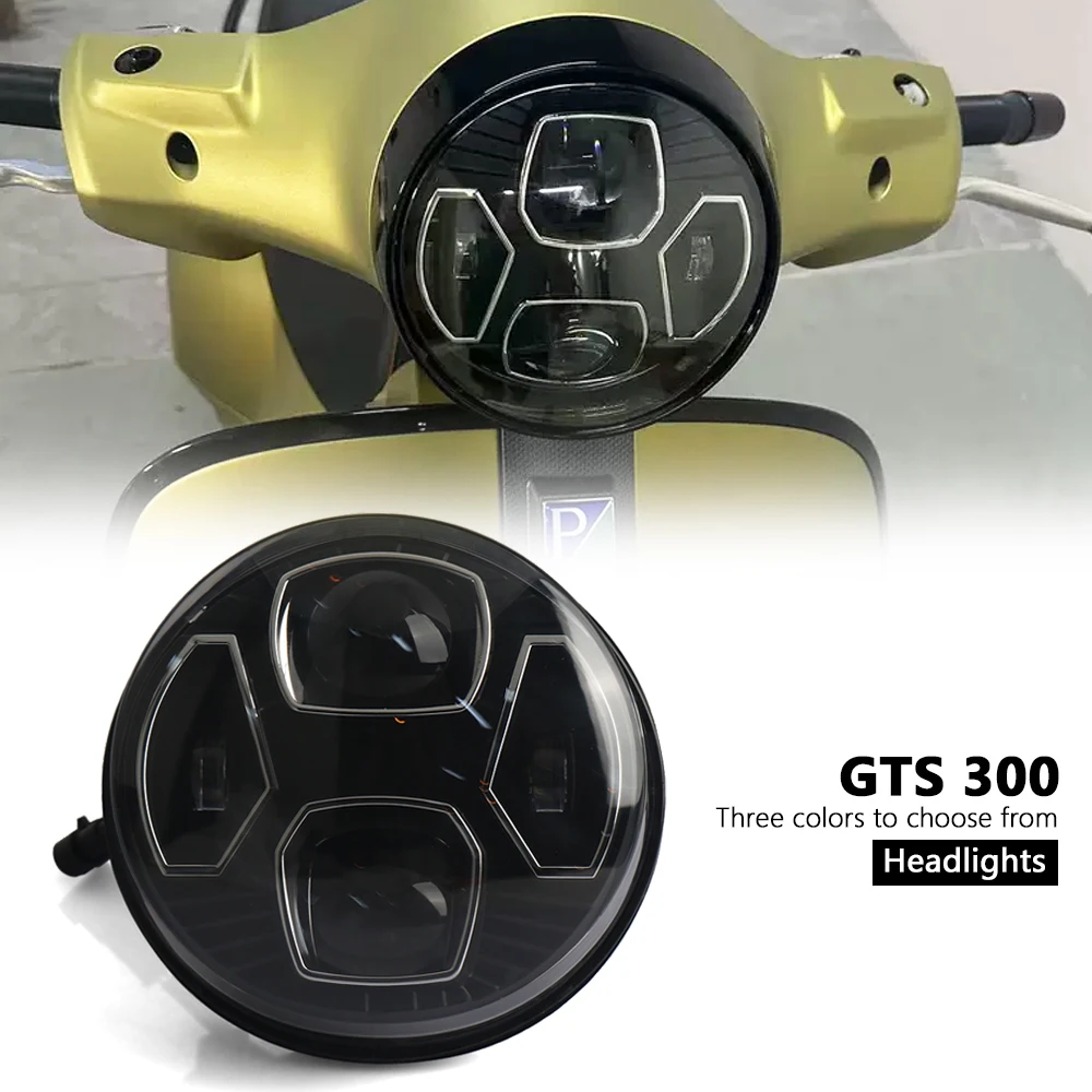 GTS300 LED Headlight New Motor - огляд і ціна Model Kit Vespa